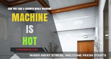 Showering Safely: Can You Shower When the Washing Machine is Hot?