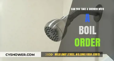 Boil Order and Showers: What You Need to Know