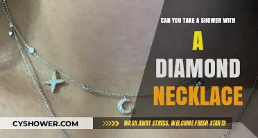 Showering with a Diamond Necklace: Safe Practice or Risky Move?