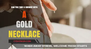 Showering with Gold: Safe or Risky for Your Necklace?