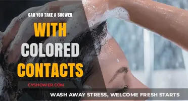 Showering with Colored Contacts: Safe Practice or Risky Move?