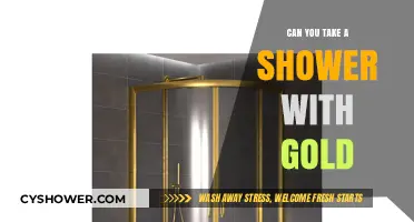 Showering with Gold: Safe Practices and Potential Risks Explained