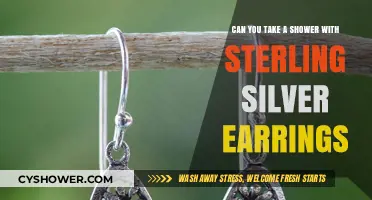 Showering with Sterling Silver Earrings: Safe or Risky?