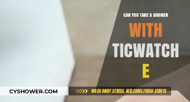 Can You Shower with TicWatch E? Water Resistance Explained