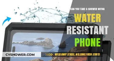 Showering with a Water-Resistant Phone: Safe or Risky?