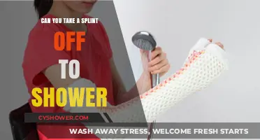 Showering with a Splint: Safe Practices and Removal Tips