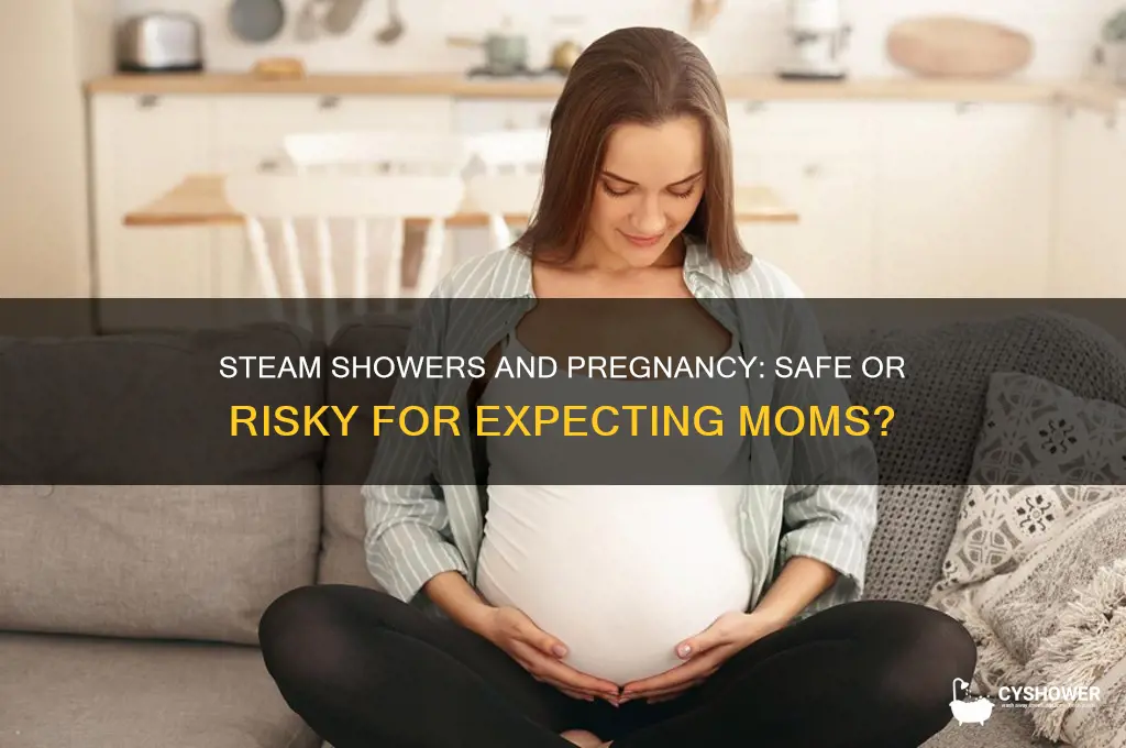 can you take a steam shower when pregnant