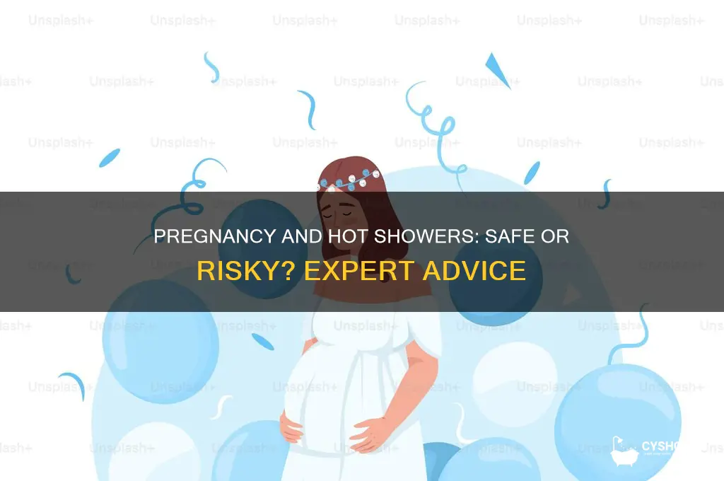 can you take hot shower when pregnant