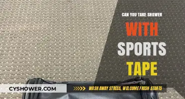 Showering with Sports Tape: Safe Practices and Tips for Athletes