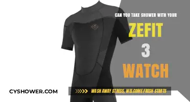 Showering with Your ZeFit 3: Waterproof or Risky Move?