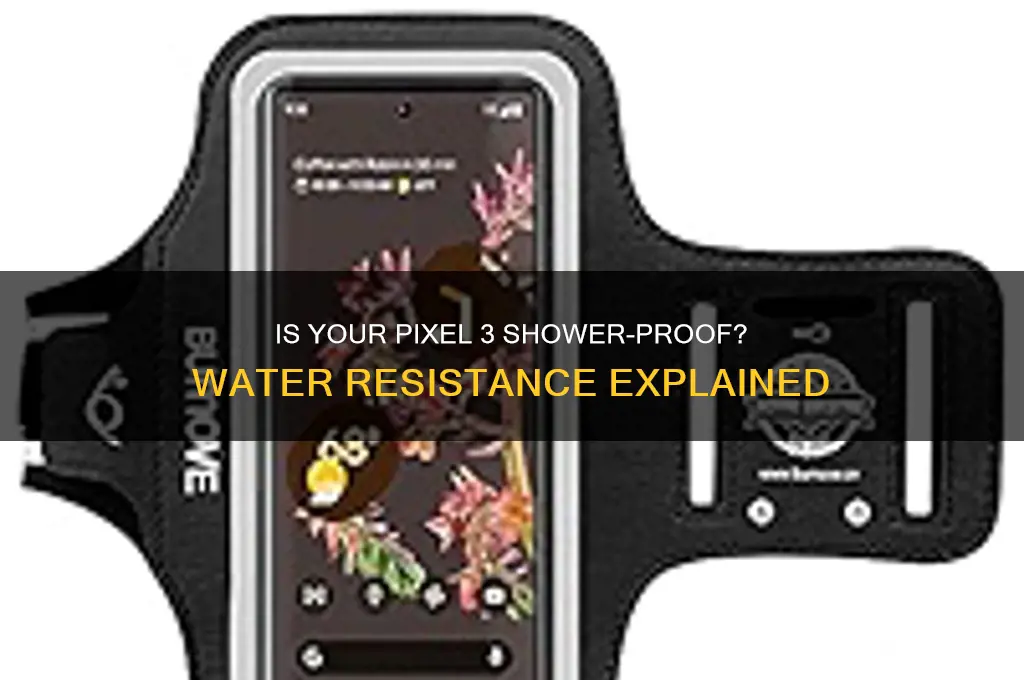 can you take the pixel 3 into the shower