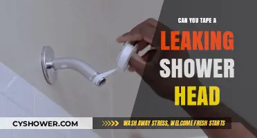 Quick Fix for Leaking Shower Heads: Taping as a Temporary Solution?
