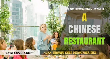 Unique Bridal Shower Idea: Hosting in a Chinese Restaurant