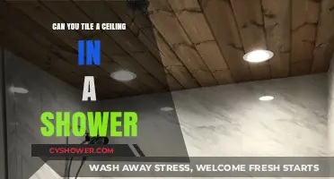 Tiling Shower Ceilings: Benefits, Challenges, and Installation Tips