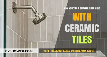 Tiling Shower Surrounds: Ceramic Tiles for Waterproof Elegance