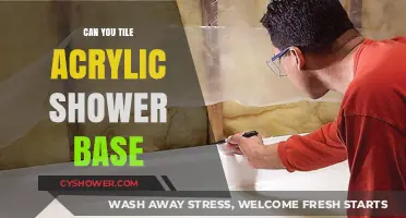 Tiling Acrylic Shower Bases: Feasibility, Tips, and Best Practices