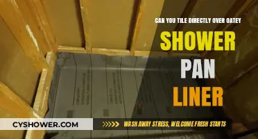 Tiling Over Oatey Shower Pan Liner: What You Need to Know
