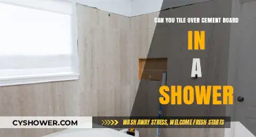 Tiling Over Cement Board in Showers: Best Practices and Tips