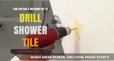 Drilling Shower Tile: Can a Masonry Bit Safely Do the Job?