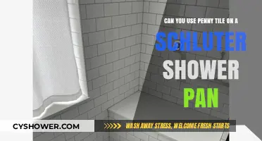 Using Penny Tile on Schluter Shower Pans: What You Need to Know