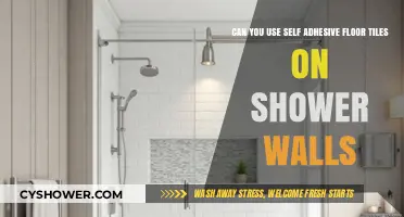 Self-Adhesive Floor Tiles on Shower Walls: A Viable Option?