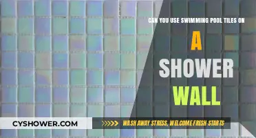 Swimming Pool Tiles for Shower Walls: A Practical and Stylish Option?