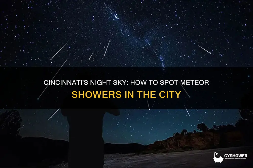 can you view meteor shower in cincinnati