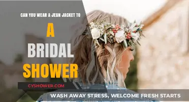 Jean Jacket at a Bridal Shower: Stylish or Too Casual?
