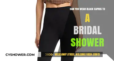 Black Capris at Bridal Showers: Stylish or Faux Pas?