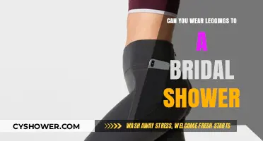 Leggings at a Bridal Shower: Chic or Inappropriate?
