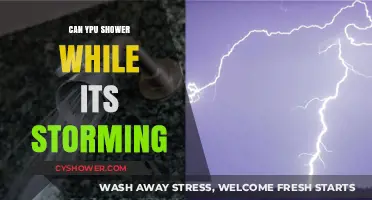 Rinsing Off During a Thunderstorm: Safe or Risky?