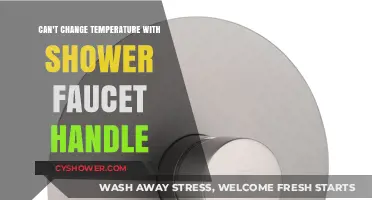 Troubleshooting Shower Faucet Handles: Why Can't I Change the Temperature?
