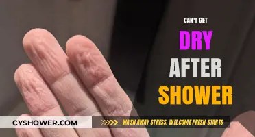 Why You Can't Get Dry After Showering: Causes and Solutions