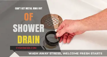 How to Remove a Stuck Metal Ring from Your Shower Drain