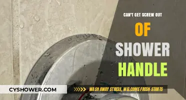 Stuck Shower Handle Screw? Quick Fixes to Remove It Easily