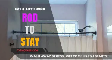 Fix Your Shower Curtain Rod: Tips to Keep It Securely in Place