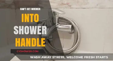 Fixing a Stuck Shower Handle: Wrench Access Solutions and Tips