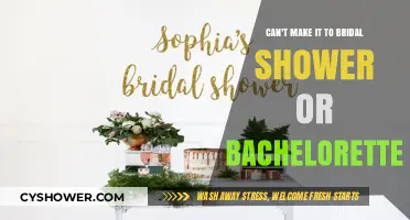 Bridal Shower & Bachelorette Party: How to Celebrate When You Can't Attend