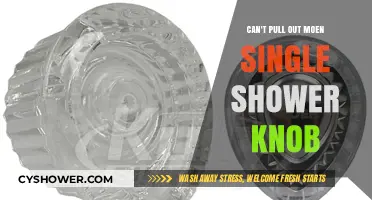 Troubleshooting Tips: Moen Single Shower Knob Won't Pull Out