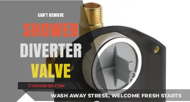 Stubborn Shower Diverter Valve: Troubleshooting Removal Tips