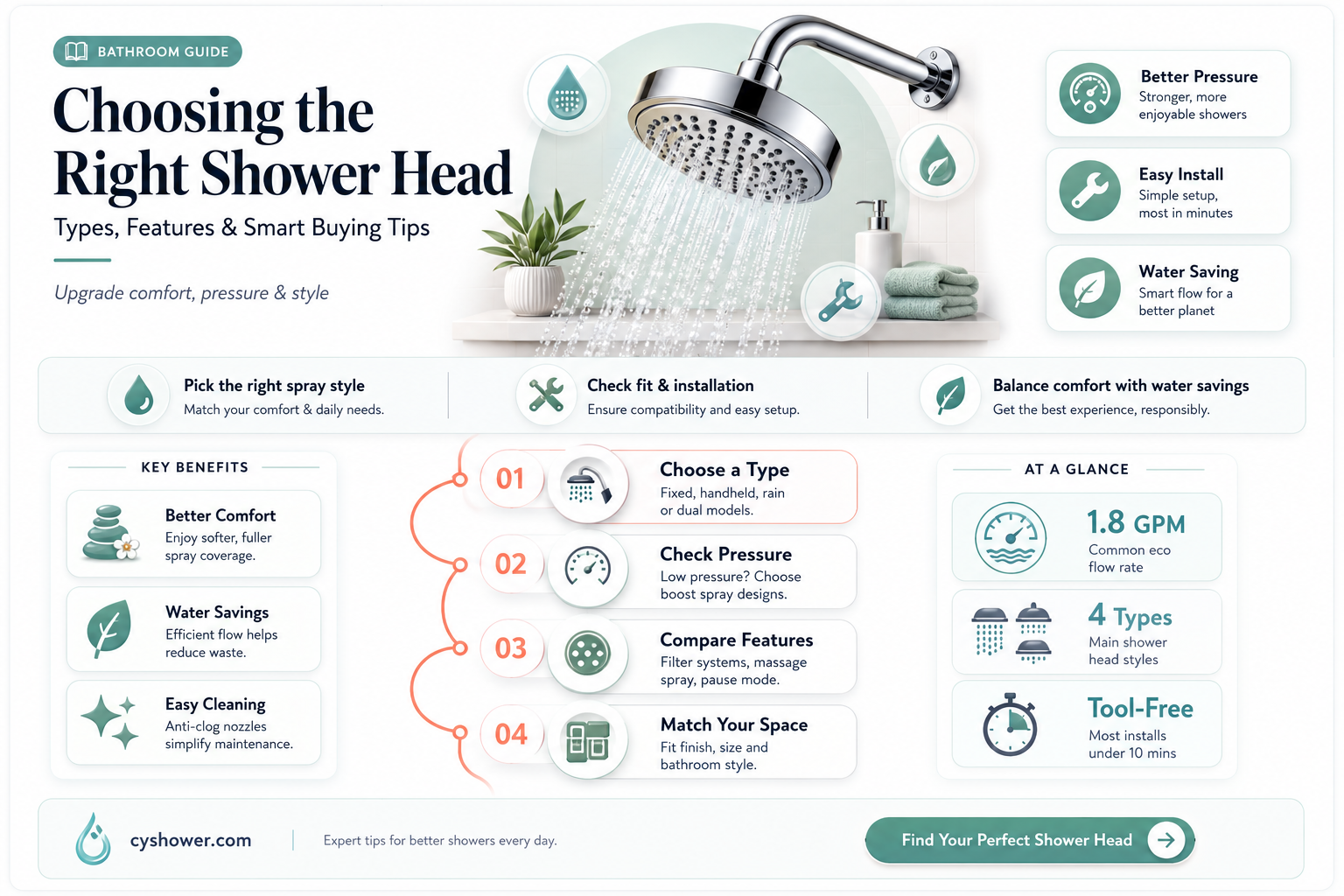 can i buy any kind of shower head