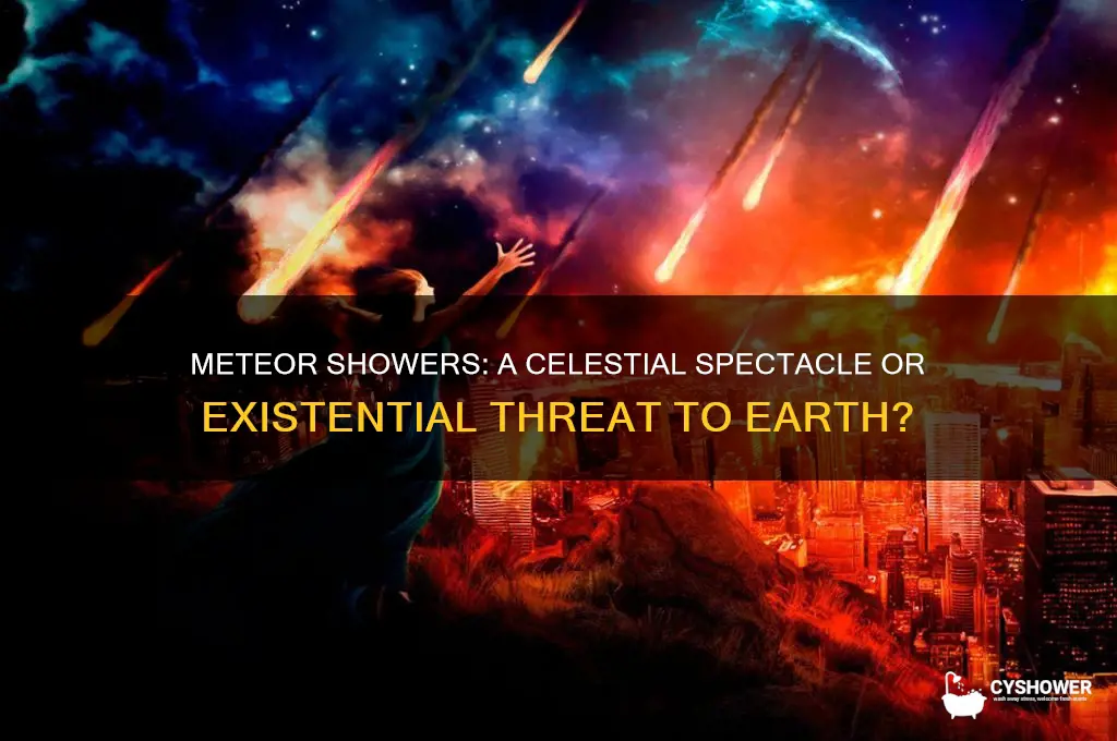 could a meteor shower end the world