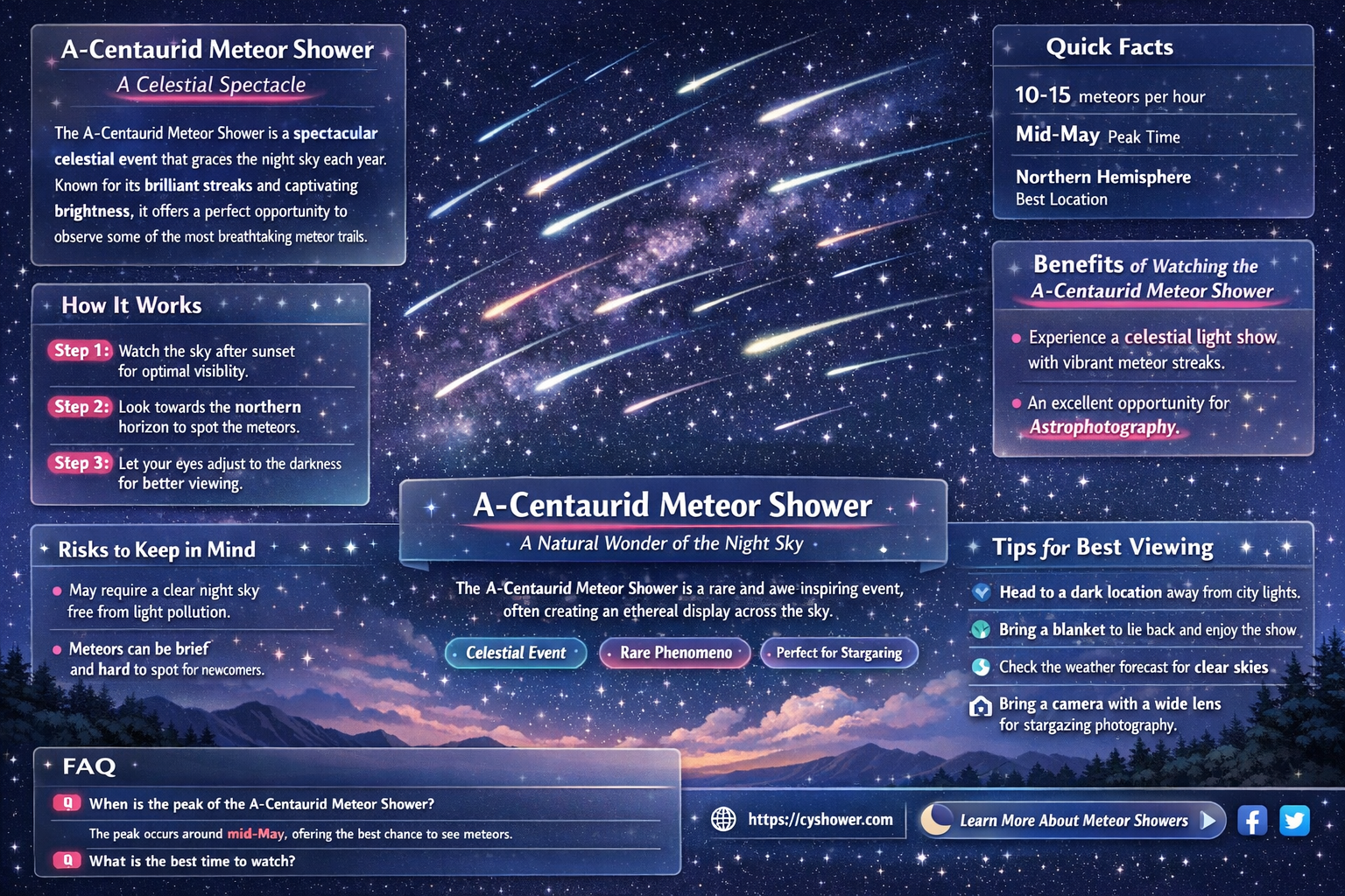 a-centaurid meteor shower