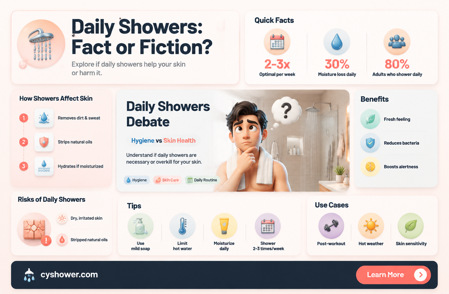 are you suppose to take a shower eeryday