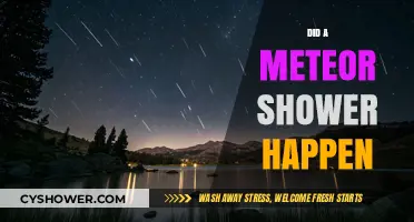 Did a Meteor Shower Happen? Unveiling the Celestial Spectacle