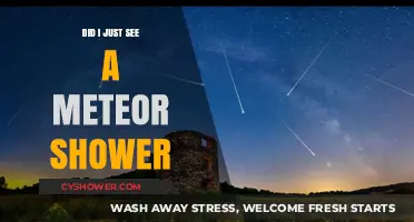 Did I Just Witness a Meteor Shower? Unveiling the Celestial Spectacle