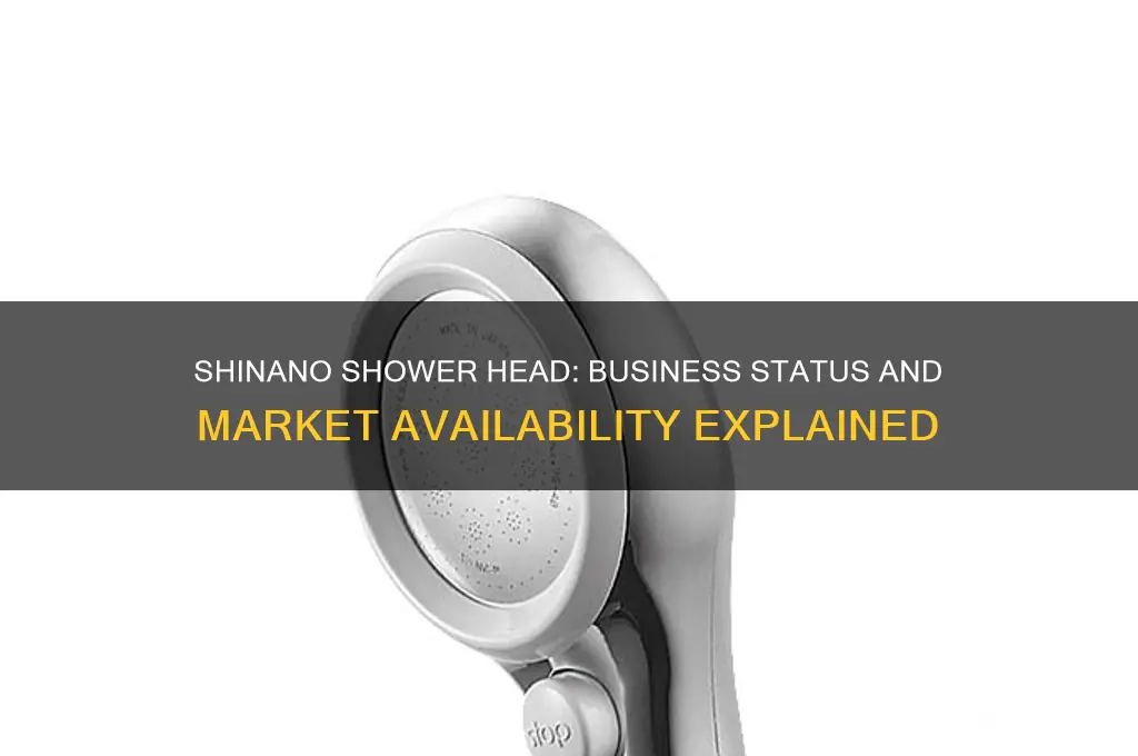 did shinano shower head go out of business