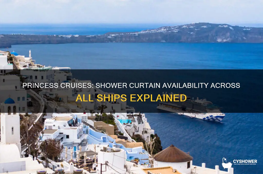 do all princess cruise line ships have shower curtains