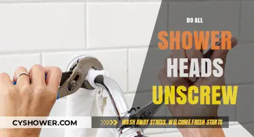 Can You Unscrew All Shower Heads? A Quick Guide