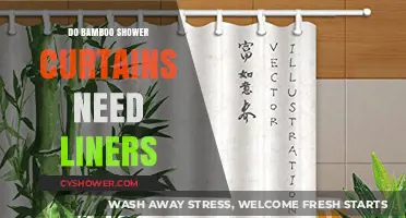 Bamboo Shower Curtains: Do They Require Liners for Optimal Use?